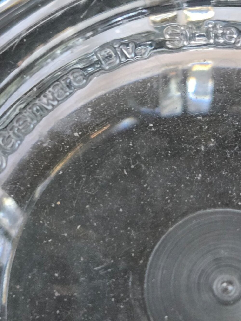 VTG MCM Lucite Grsinware 6-Petal Bowl Model #GW348 Pat Pending Made in Taiwan - Picture 7 of 7